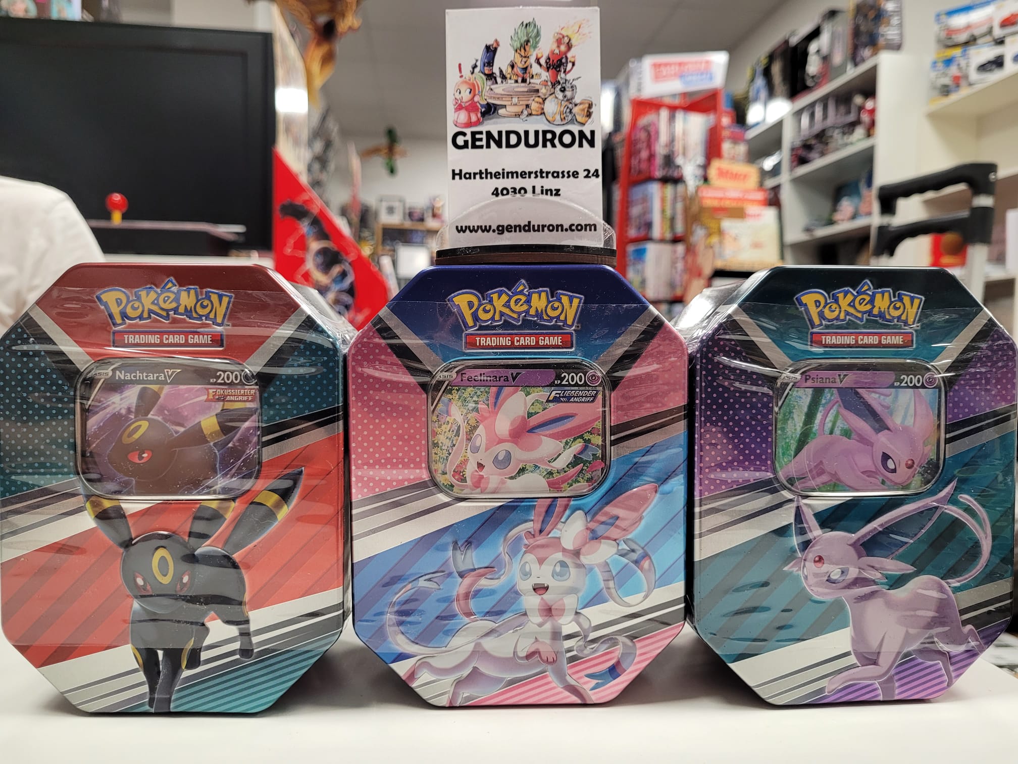 Pokemon Tin Boxen